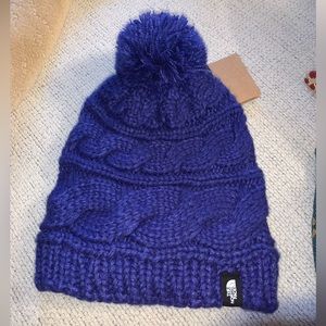 TNF Triple Cable Knit Beanie NWT
